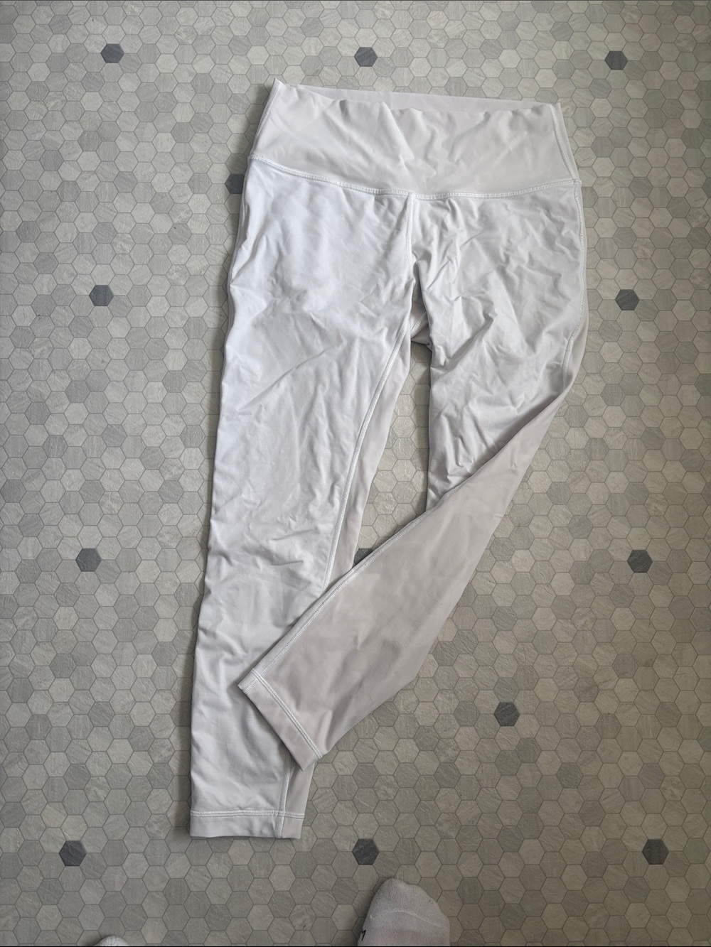 Lululemon White Leggings